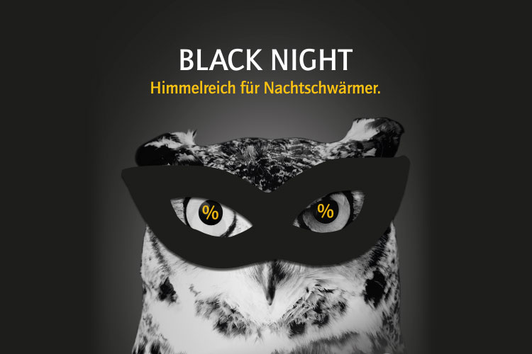 Black Night, Black Friday, shoppen bis 22 Uhr, lange Öffnungszeiten, Rheine Innenstadt