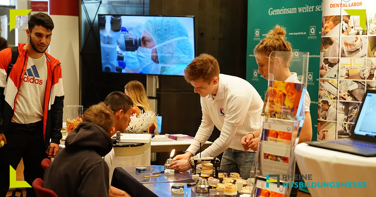 ARM_2_15 Ausbildungsmesse, Karriere, Jobs, gute Arbeitgeber, Rheine, Stadthalle