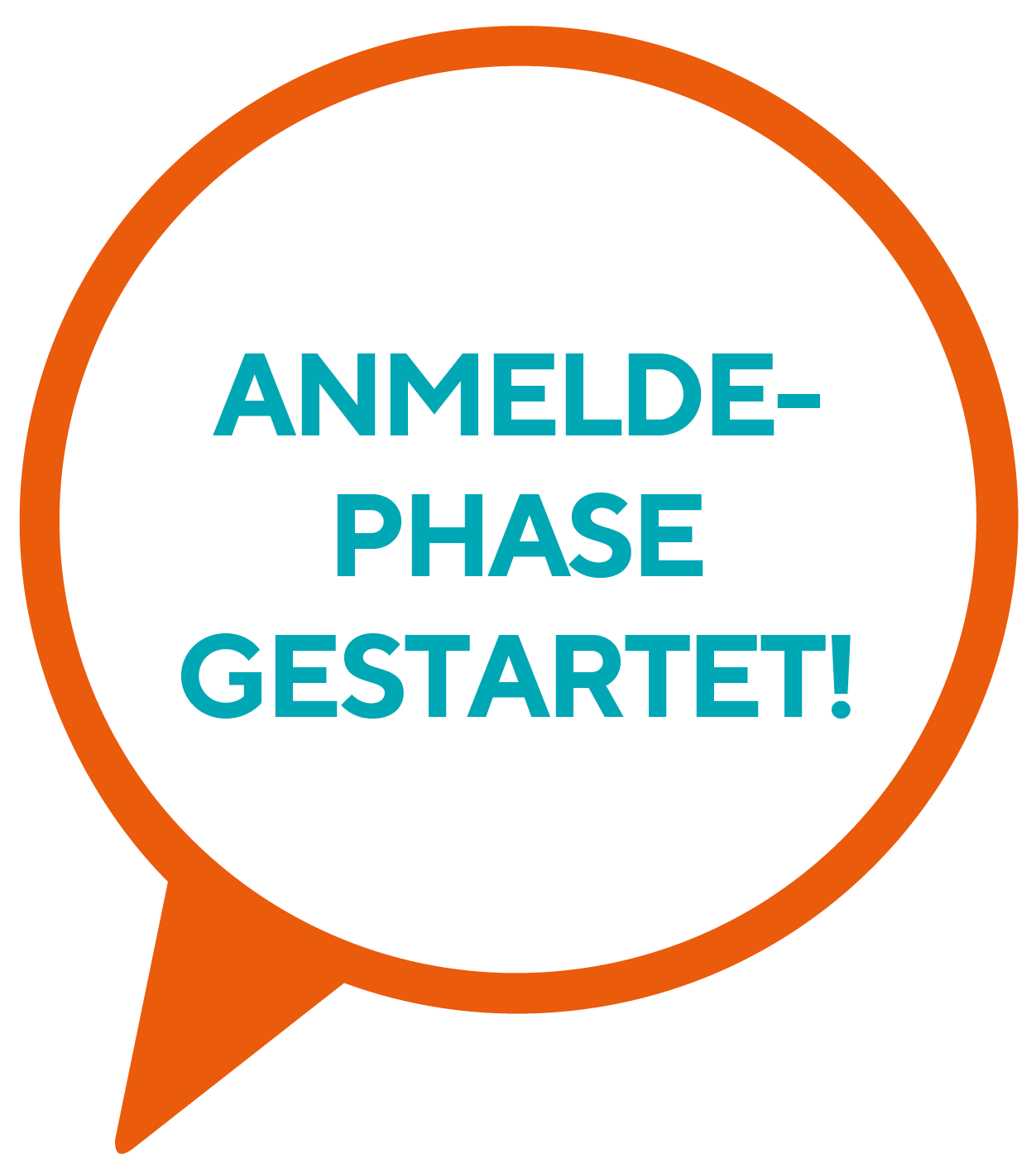 Button Website_Anmeldephase gestartet_neu