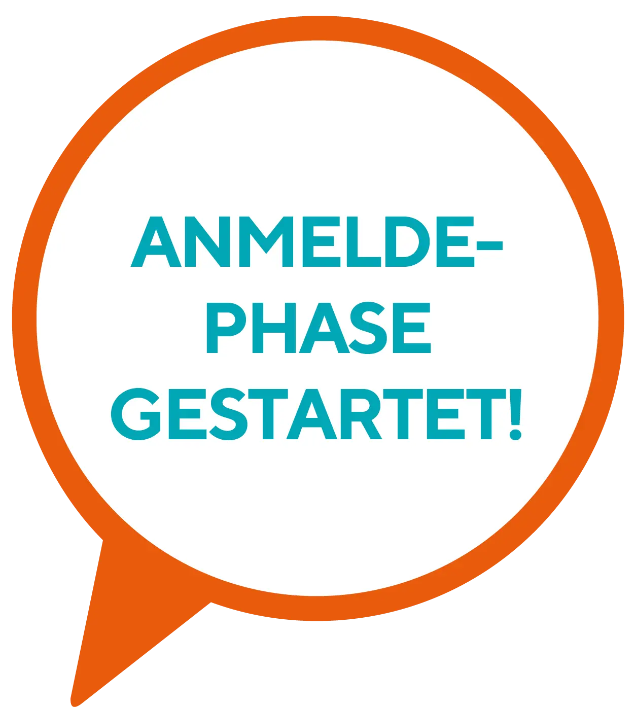 Button Website_Anmeldephase gestartet_neu